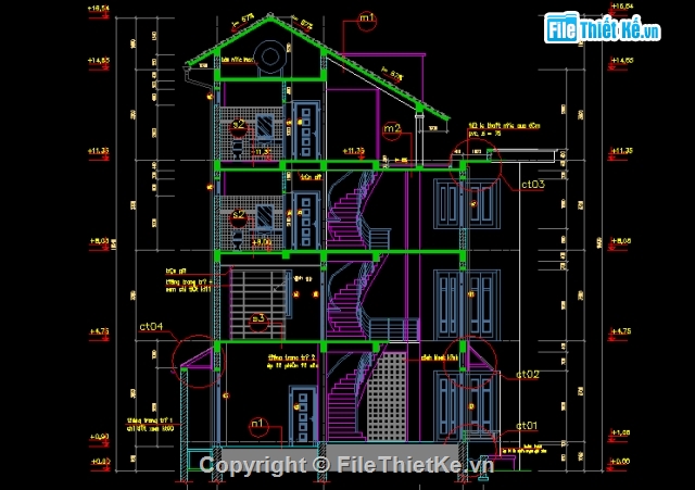 File thiết kế,Thiết kế biệt thự,biệt thự phố,mẫu biệt thự,biệt thự đẹp